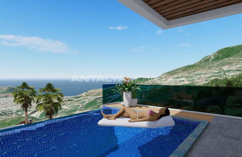 Villas Avec Piscines Exceptionnelles Et Jardins Privés À Alanya