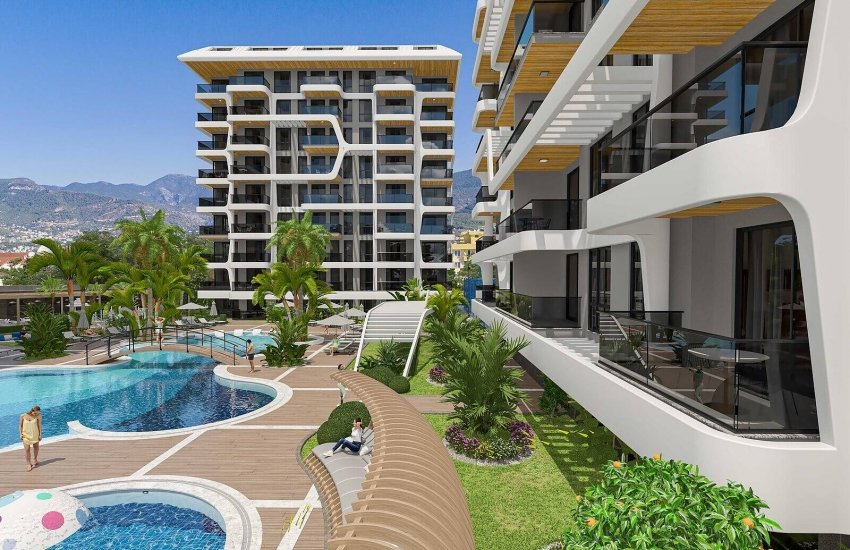 Luxe Appartementen In Een Uitgelicht Project In Tosmur Alanya