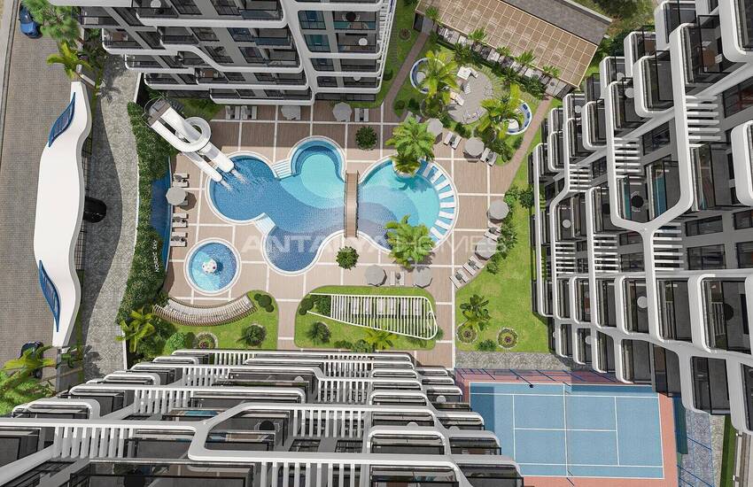 Luxury Flats in a Featured Project in Tosmur Alanya