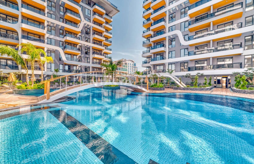 Элитные Квартиры в Благоустроенном Проекте в Тосмуре, Аланья