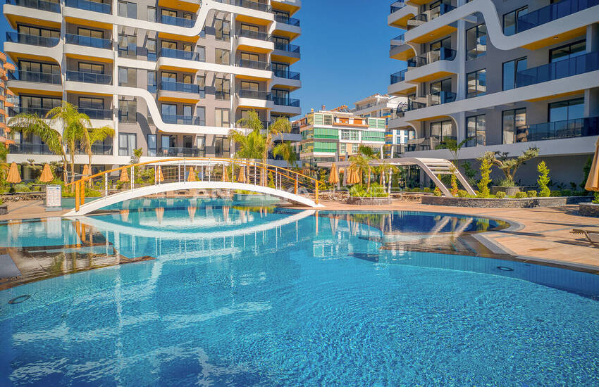 Элитные Квартиры в Благоустроенном Проекте в Тосмуре, Аланья 1