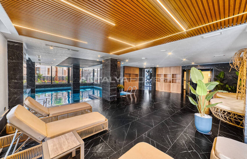 Элитные Квартиры в Благоустроенном Проекте в Тосмуре, Аланья 19