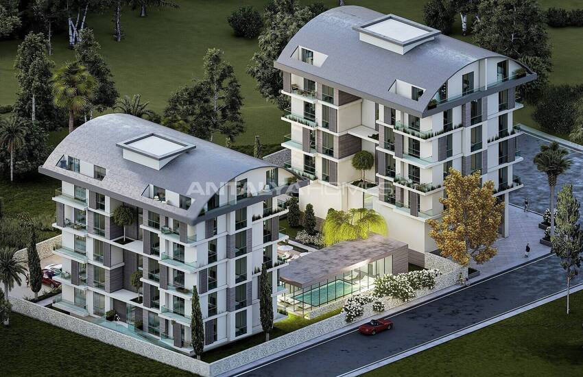 Woningen In Complex Dicht Bij Strand In Alanya Kargicak 9