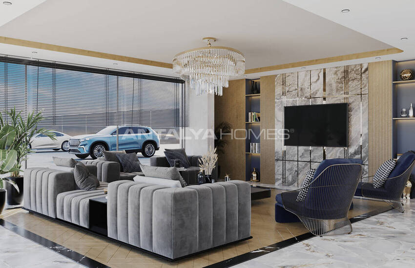 Modern Flats in a Rich Featured Complex in Oba Alanya 10