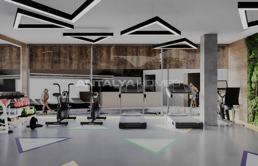 Modern Flats in a Rich Featured Complex in Oba Alanya 11