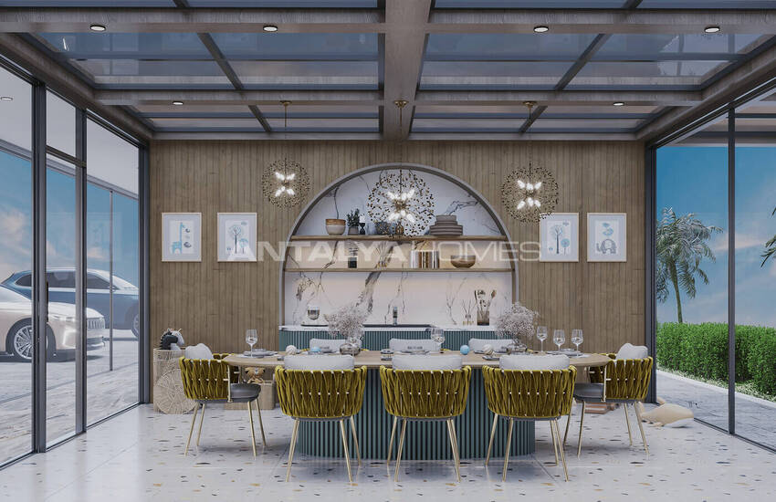 Moderne Wohnungen In Einem Reichen Komplex In Oba Alanya 15