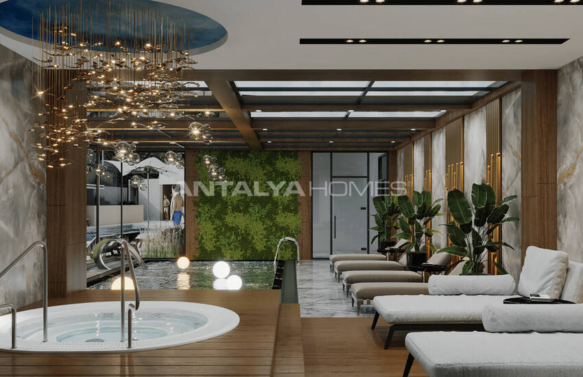 Moderne Wohnungen In Einem Reichen Komplex In Oba Alanya 9