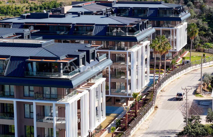 Moderna Lägenheter I Ett Rikt Utvalt Komplex I Oba Alanya 1