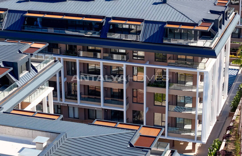 Moderna Lägenheter I Ett Rikt Utvalt Komplex I Oba Alanya 2