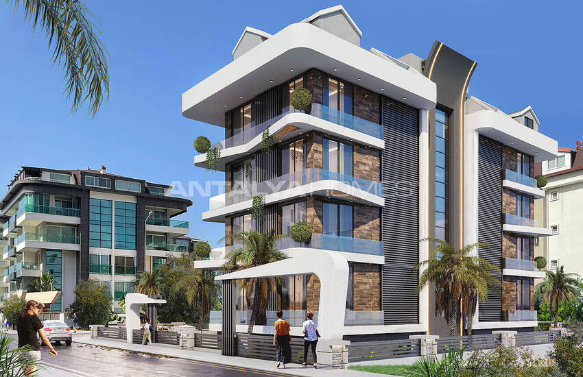 Nieuwe Stijlvolle Woningen Op Centrale Locatie In Alanya Kestel 12