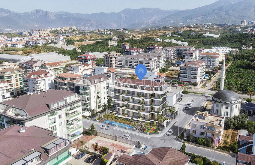 Nieuwe Stijlvolle Woningen Op Centrale Locatie In Alanya Kestel 3