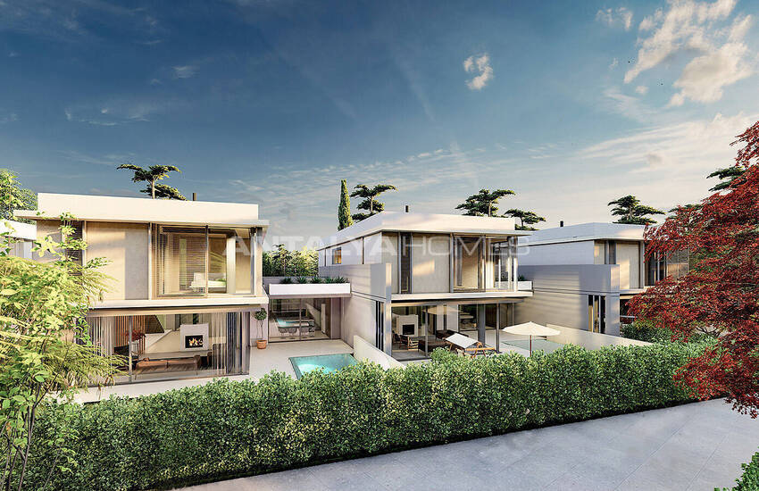 ویلاهایی با استخرهای خصوصی در پروژهای در دوشمالتی 23