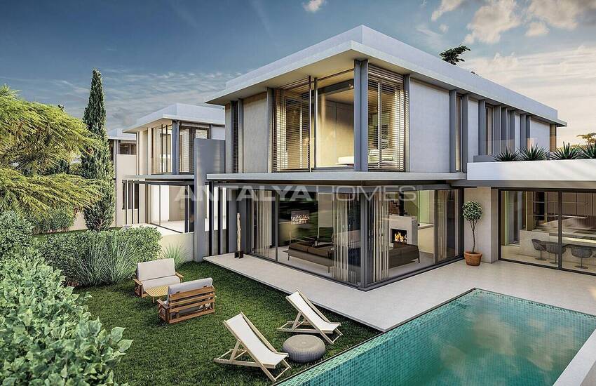 ویلاهایی با استخرهای خصوصی در پروژهای در دوشمالتی