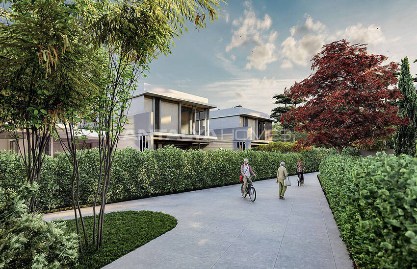 ویلاهایی با استخرهای خصوصی در پروژهای در دوشمالتی 8