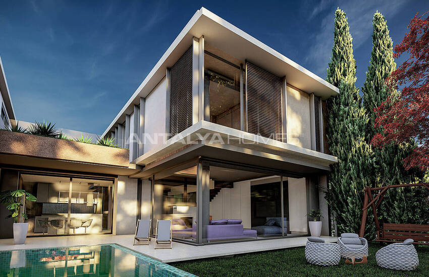 ویلاهایی با استخرهای خصوصی در پروژهای در دوشمالتی 9