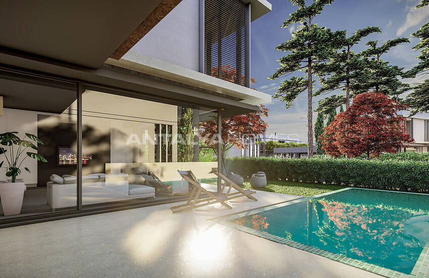 ویلاهایی با استخرهای خصوصی در پروژهای در دوشمالتی 10