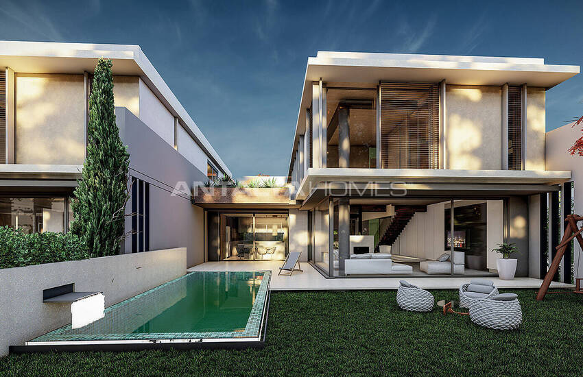 ویلاهایی با استخرهای خصوصی در پروژهای در دوشمالتی 11