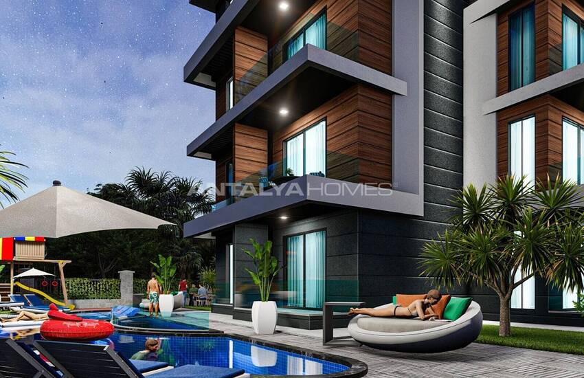 Apartments with Pool Views Near Airport in Altintas Antalya 1
