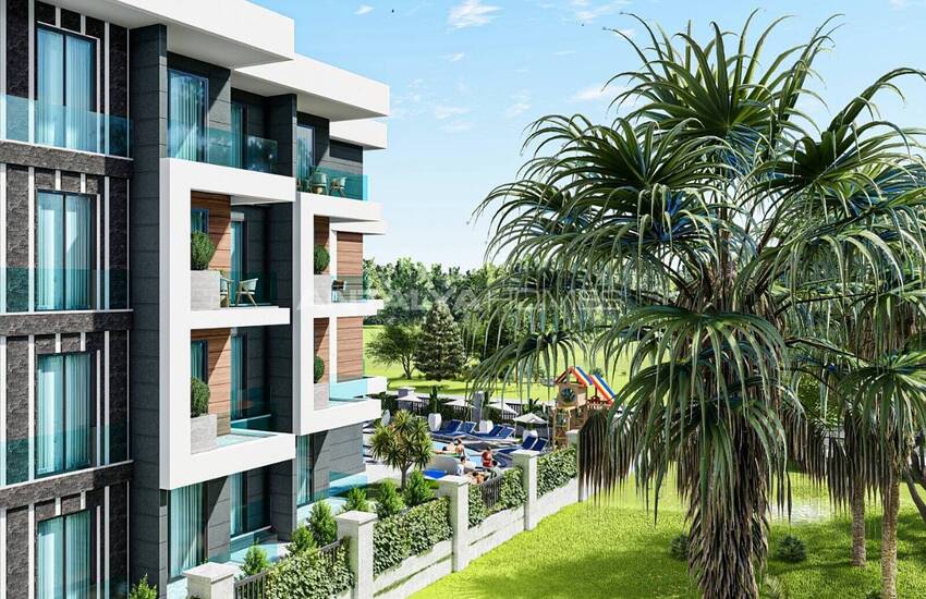 Apartments with Pool Views Near Airport in Altintas Antalya 6