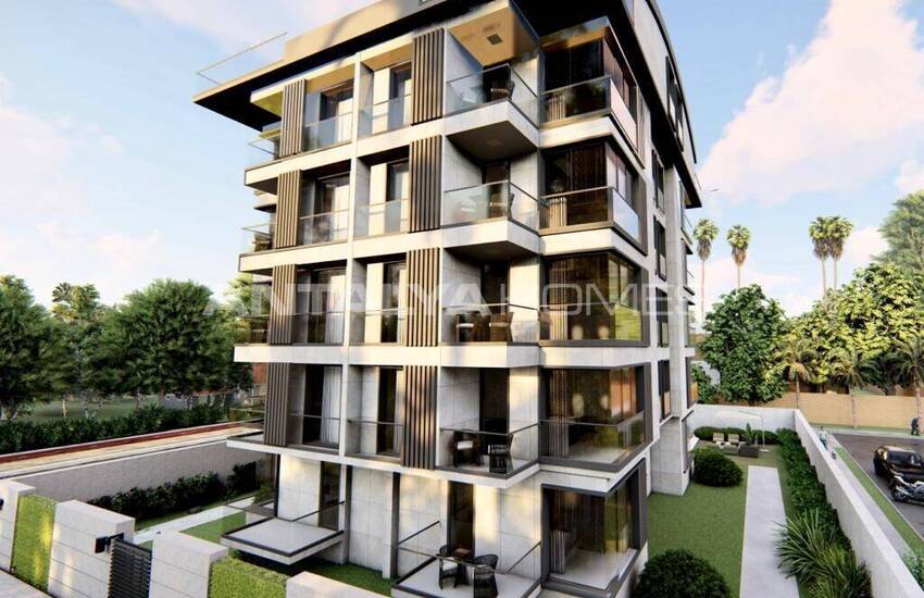 Apartments in Boutique Complex with Pool in Antalya Konyaalti 1