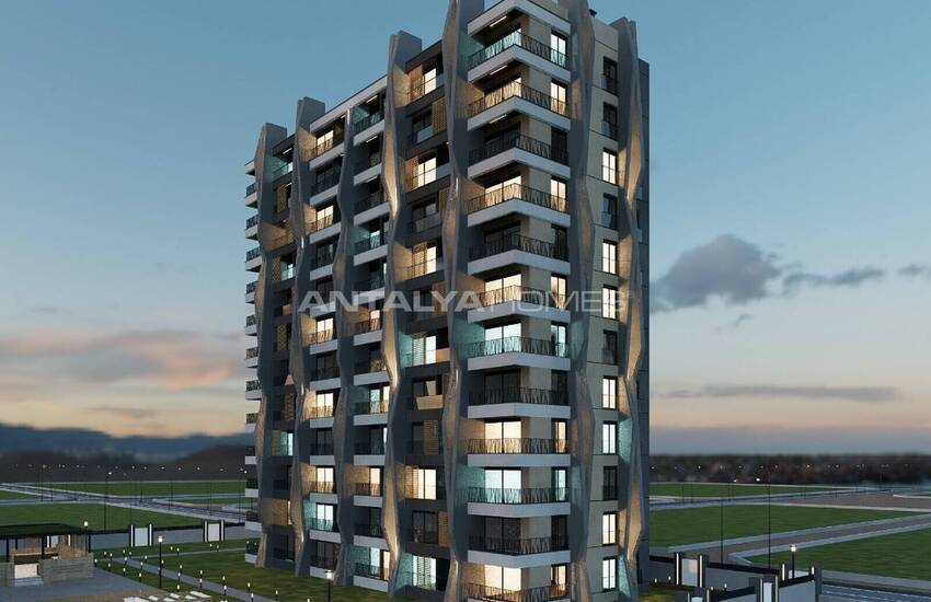 شقق مع حديقة خاصة وحمام للوالدين في أنطاليا ألتينطاش 4