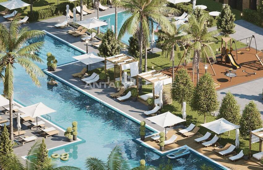 Flats Met Eigen Tuin En Eigen Badkamer In Antalya Altintas 8