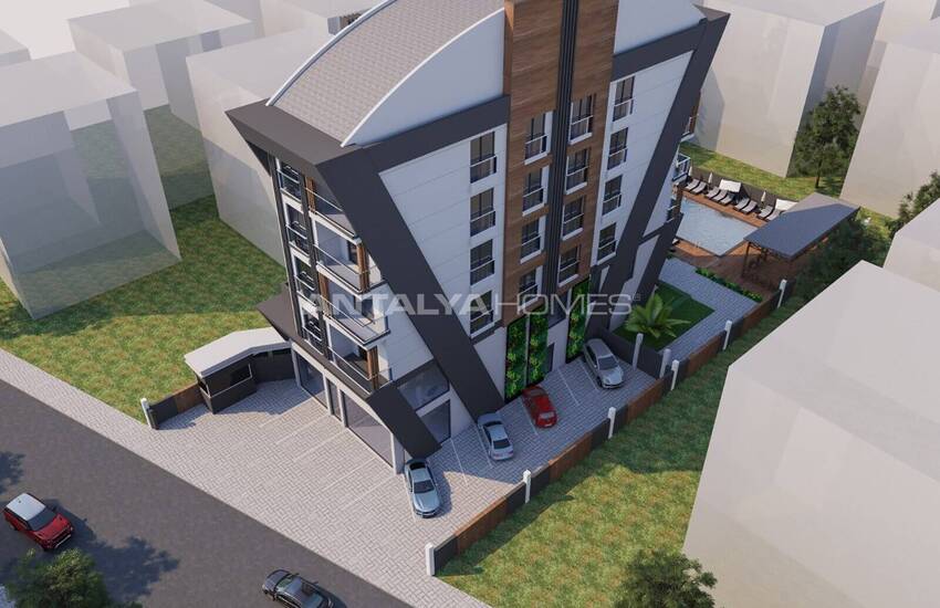 Vastgoed In Een Complex Met Zwembad Nabij Het Winkelcentrum In Kepez 2