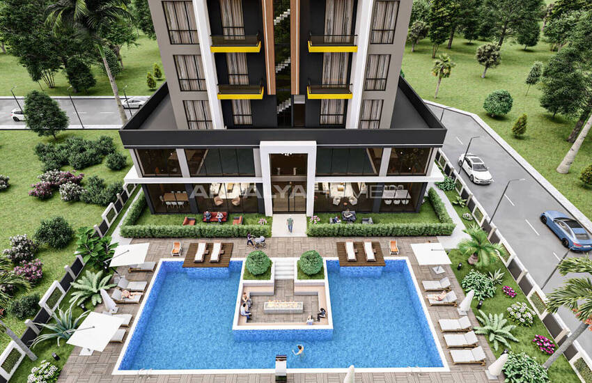 Nya Fastigheter Med Smarta Hemsystem I Kepez Antalya 1