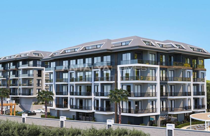 Investment Properties in an Elegant Complex in Alanya Oba 2