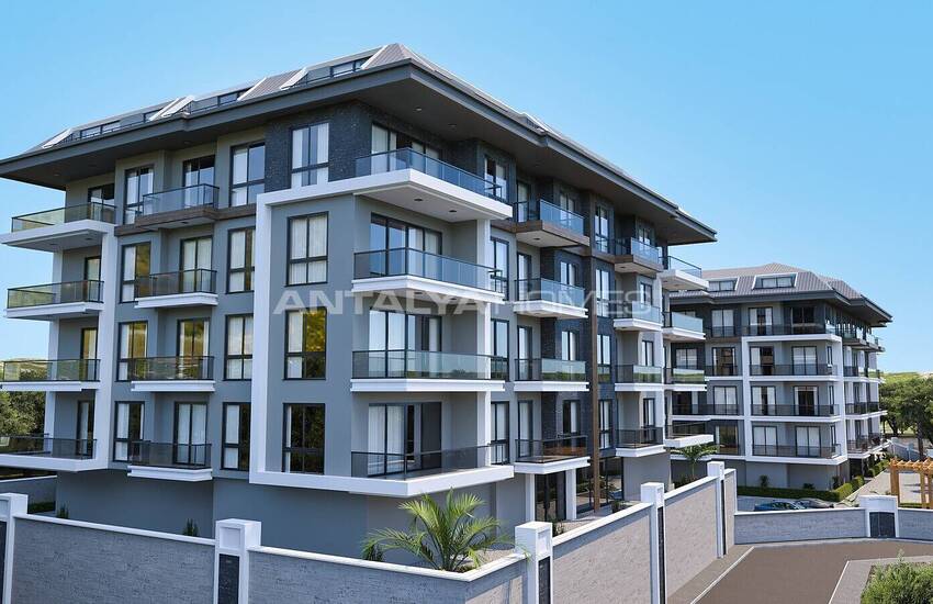 Investment Properties in an Elegant Complex in Alanya Oba 10
