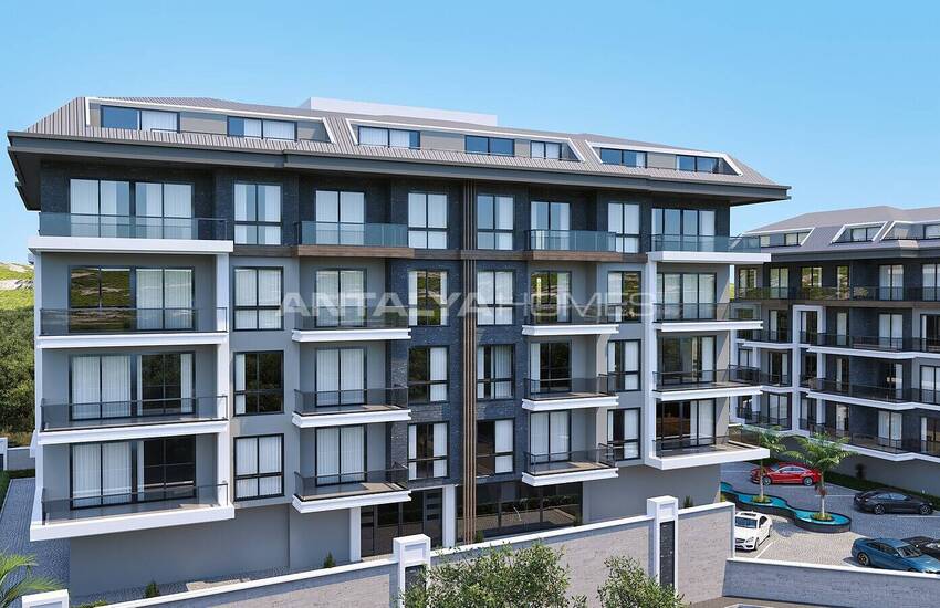 Investment Properties in an Elegant Complex in Alanya Oba 11