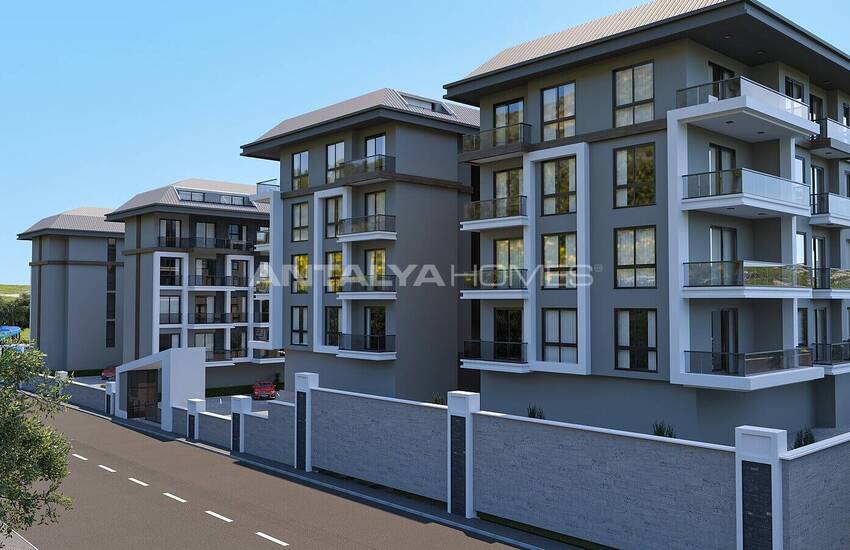 Investment Properties in an Elegant Complex in Alanya Oba 12