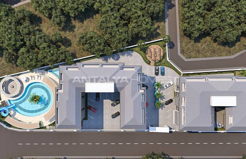 Investment Properties in an Elegant Complex in Alanya Oba 13