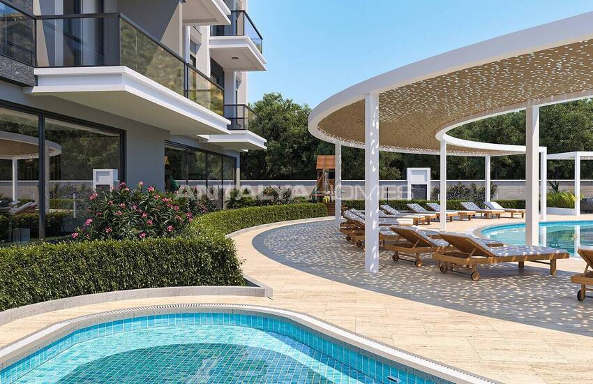 Investment Properties in an Elegant Complex in Alanya Oba 3