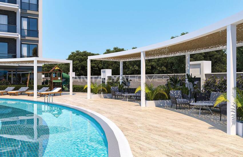 Investment Properties in an Elegant Complex in Alanya Oba 9