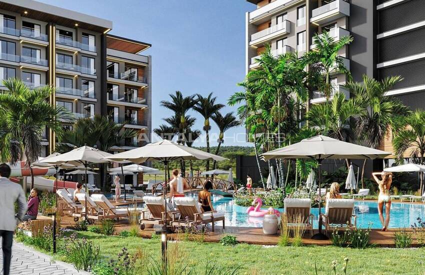 Wohnungen Mit Fußbodenheizung In Einem Komplex In Antalya 5