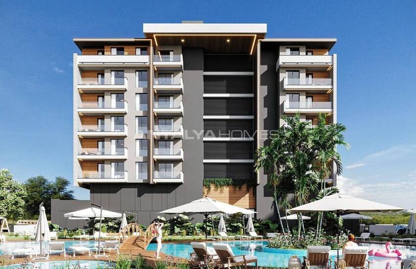 Wohnungen Mit Fußbodenheizung In Einem Komplex In Antalya 7