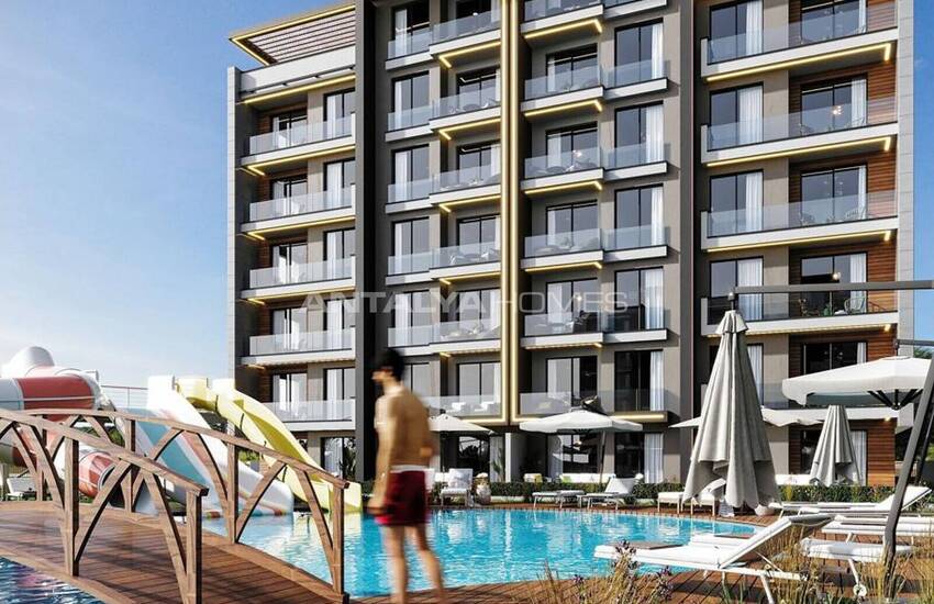 Wohnungen Mit Fußbodenheizung In Einem Komplex In Antalya 8