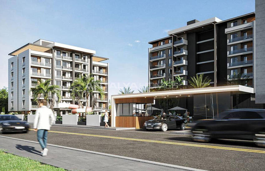 Wohnungen Mit Fußbodenheizung In Einem Komplex In Antalya 15