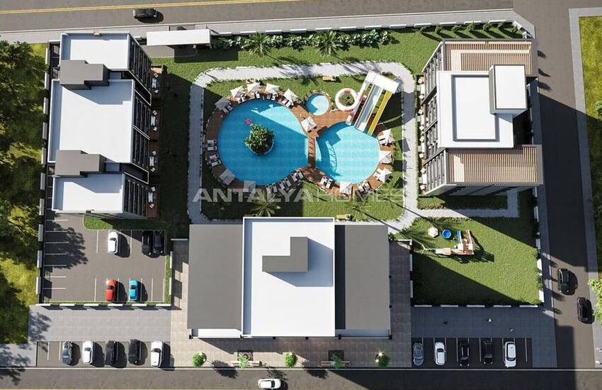 Wohnungen Mit Fußbodenheizung In Einem Komplex In Antalya 1