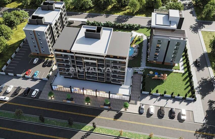 Wohnungen Mit Fußbodenheizung In Einem Komplex In Antalya 2