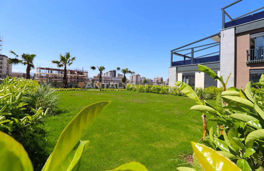 شقق مع تراس مع مجمع سكني آمن في أكسو ألتينطاش 6