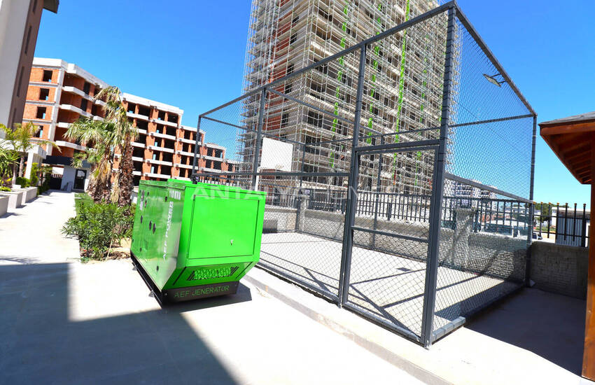 شقق مع تراس مع مجمع سكني آمن في أكسو ألتينطاش 8