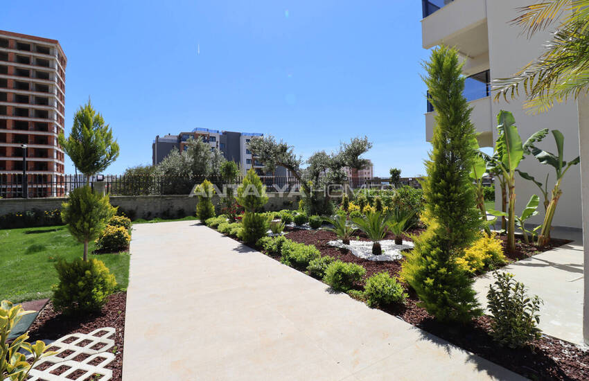 شقق مع تراس مع مجمع سكني آمن في أكسو ألتينطاش 7