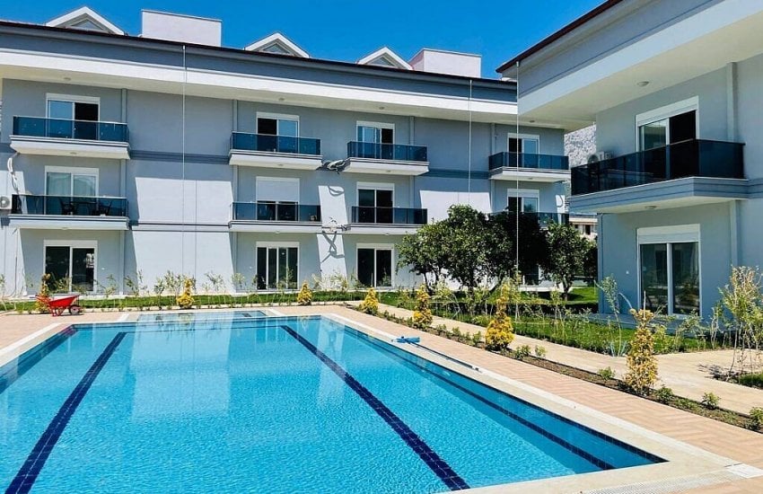 Appartement Met Bergzicht In Complex Met Zwembad In Kemer