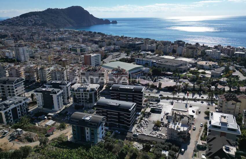 Wohnungen In Einem Projekt Mit Luxus Ausstattung Von Alanya 5