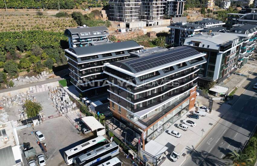 Wohnungen In Einem Projekt Mit Luxus Ausstattung Von Alanya 1