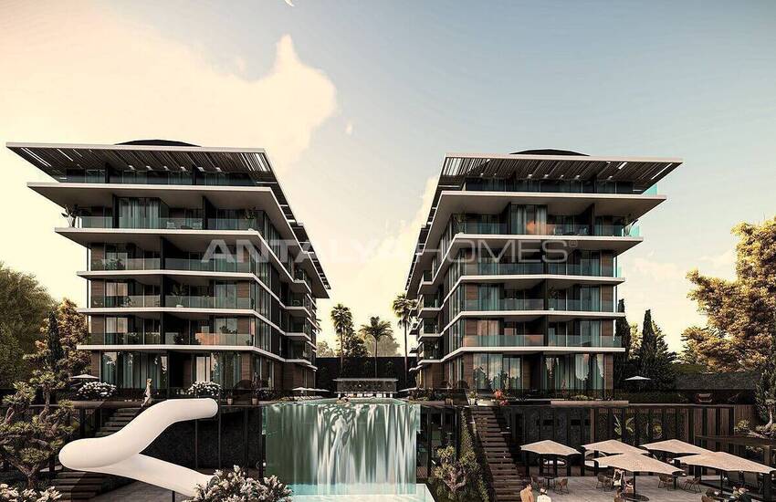 Luxury Apartments Close to the Sea in Alanya Center 1