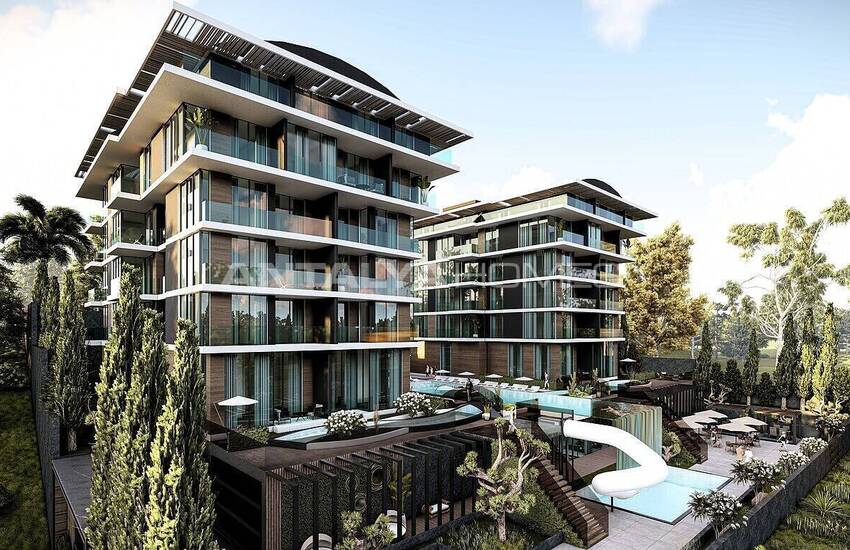 Luxury Apartments Close to the Sea in Alanya Center