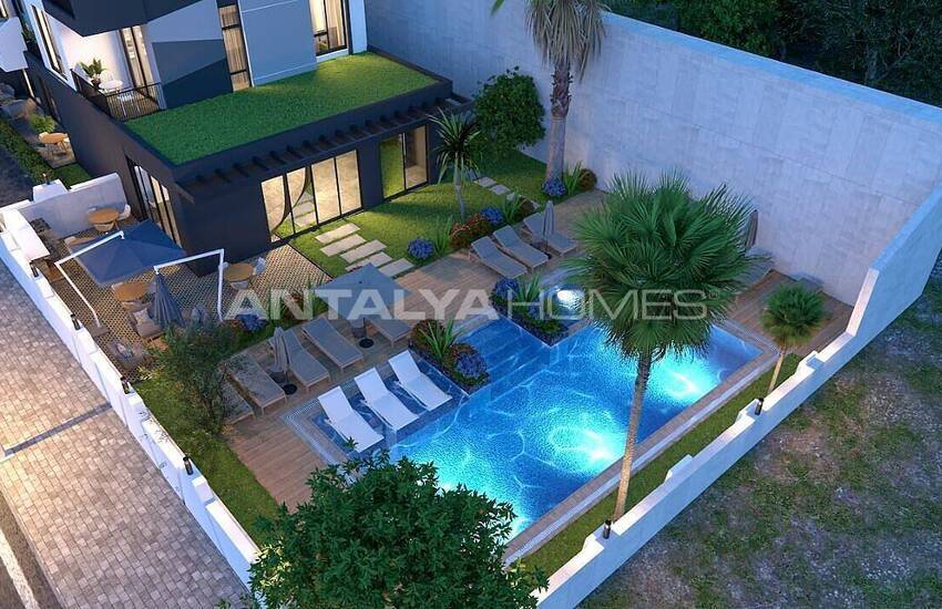 Sea and City View Flats Close to Amenities in Alanya Avsallar 5